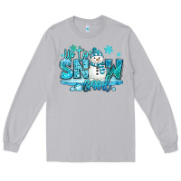 Moon Dust up to snow good winter snowman Long Sleeve Tee - MaliasSmallBusiness