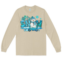 Mushroom up to snow good winter snowman Long Sleeve Tee - MaliasSmallBusiness