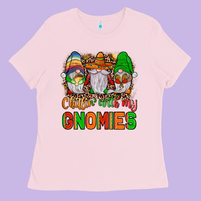 Mexico Chillin' With My Gnomies Ladies Tee Designed By Jahusdesignshop