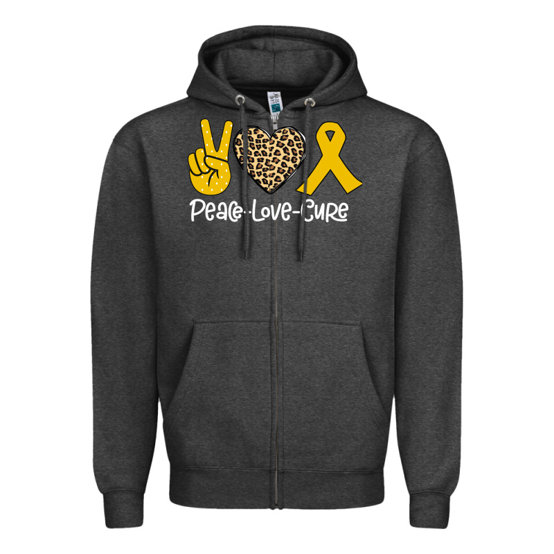 Peace Love Cure Zipper Hoodie by Bettercallsaul | Teevron