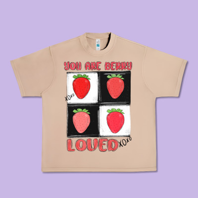 You Are Berry Loved Urban Heavy Tee Designed By Maliassmallbusiness