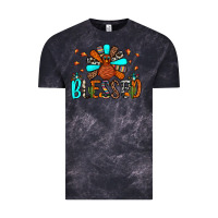 Cloud Black blessed turkey Vintage Tee - JahusDesignShop