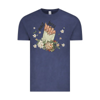Vintage Denim nail boss Vintage Tee - MaliasSmallBusiness