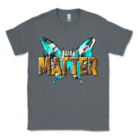 Charcoal Heather you matter Classic Tee - NancyCooperArtShop