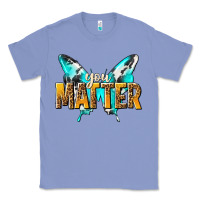 Colony Blue you matter Classic Tee - NancyCooperArtShop