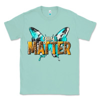 Seafoam you matter Classic Tee - NancyCooperArtShop