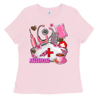 Bubblegum Pink Mama Ladies Tee - AdoDesignShop