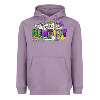 Lavender dentist mardi gras Heavyweight Hoodie - CowGirlArtShop