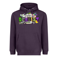 Plum dentist mardi gras Heavyweight Hoodie - CowGirlArtShop