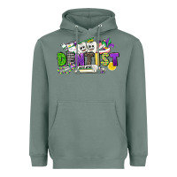 Sage dentist mardi gras Heavyweight Hoodie - CowGirlArtShop