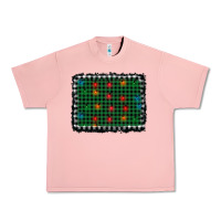 Christmas Buffalo Plaid And Lights Background Urban Heavy Tee | Teevron