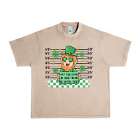 French Oak may the luck of the irish be with you Urban Heavy Tee - MaliasSmallBusiness