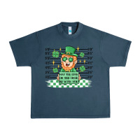 Midnight Navy may the luck of the irish be with you Urban Heavy Tee - MaliasSmallBusiness