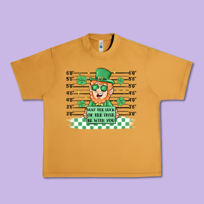 May The Luck Of The Irish Be With You Urban Heavy Tee Designed By Maliassmallbusiness