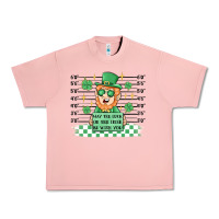 Salmon may the luck of the irish be with you Urban Heavy Tee - MaliasSmallBusiness