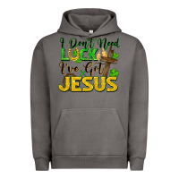 Pigment Tornado i don't need luck i've got jesus Urban Hoodie - FaDigitalArtStudio