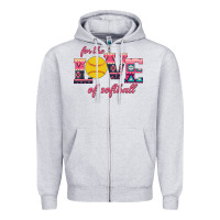 Heather Grey For The Love Of Softball Zipper Hoodie - Bettercallsaul
