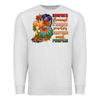 Oatmeal Heather bonfires flannels smores campfires and pu Premium Sweatshirt - CowGirlArtShop