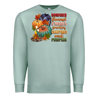 Seafoam bonfires flannels smores campfires and pu Premium Sweatshirt - CowGirlArtShop