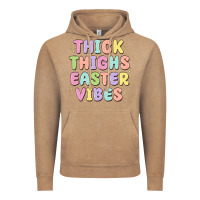 Vintage Coffee thicks thighs easter vibes Vintage Hoodie - MaliasSmallBusiness