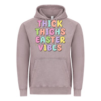Vintage Zinc thicks thighs easter vibes Vintage Hoodie - MaliasSmallBusiness