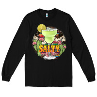 Black salty Long Sleeve Tee - JahusDesignShop