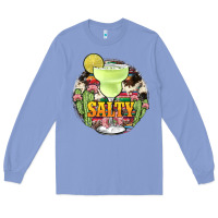 Colony Blue salty Long Sleeve Tee - JahusDesignShop
