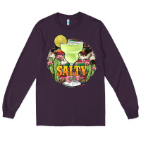 Plum salty Long Sleeve Tee - JahusDesignShop