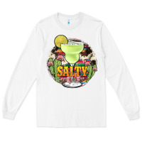 White salty Long Sleeve Tee - JahusDesignShop