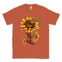 Copper faith sunflower Classic Tee - MaliasSmallBusiness