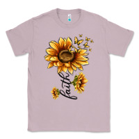 Lilac faith sunflower Classic Tee - MaliasSmallBusiness