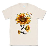 Natural faith sunflower Classic Tee - MaliasSmallBusiness