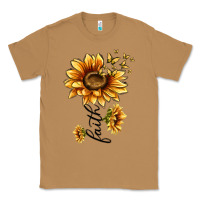 Toasted Coconut faith sunflower Classic Tee - MaliasSmallBusiness