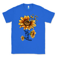 True Royal faith sunflower Classic Tee - MaliasSmallBusiness