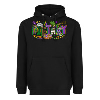 Black dietary mardi gras Heavyweight Hoodie - CowGirlArtShop