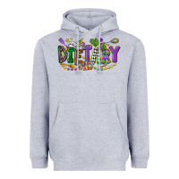 Heather Grey dietary mardi gras Heavyweight Hoodie - CowGirlArtShop