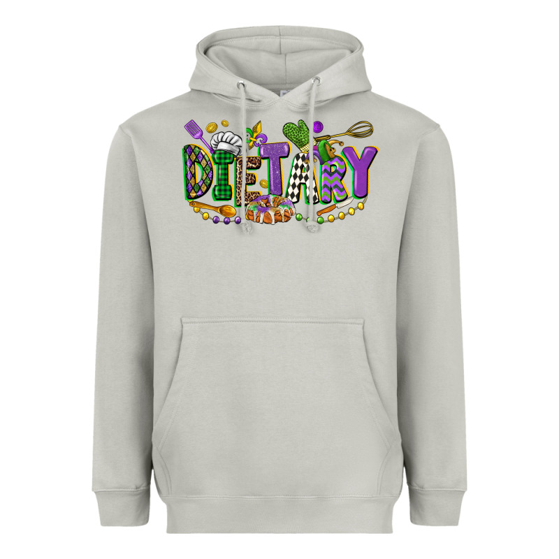 Dietary Mardi Gras Heavyweight Hoodie by CowGirlArtShop | Teevron