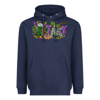 Navy dietary mardi gras Heavyweight Hoodie - CowGirlArtShop