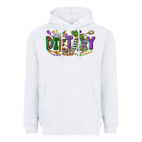 White dietary mardi gras Heavyweight Hoodie - CowGirlArtShop