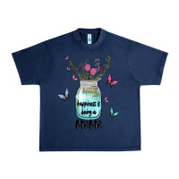 Navy mama preview costom name Urban Heavy Tee - MaliasSmallBusiness