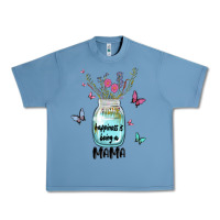 Pebble Blue mama preview costom name Urban Heavy Tee - MaliasSmallBusiness