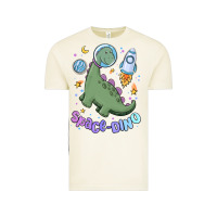 Vintage Arctic space dino Vintage Tee - MaliasSmallBusiness