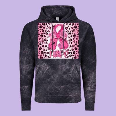 Breast Cancer With Boxing Gloves Vintage Hoodie Designed By Maliassmallbusiness