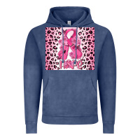 Vintage Denim breast cancer with boxing gloves Vintage Hoodie - MaliasSmallBusiness