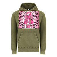 Vintage Olive breast cancer with boxing gloves Vintage Hoodie - MaliasSmallBusiness