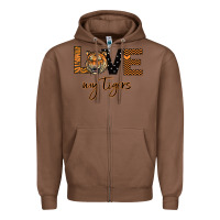 Chestnut My Tigers Zipper Hoodie - Bettercallsaul