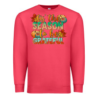 Cardinal tis the season to be grateful Premium Sweatshirt - CowGirlArtShop