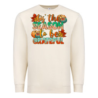Sandshell tis the season to be grateful Premium Sweatshirt - CowGirlArtShop