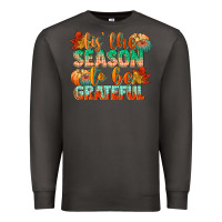 Smoke tis the season to be grateful Premium Sweatshirt - CowGirlArtShop