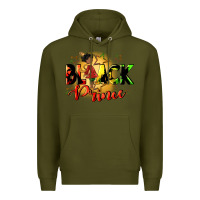 Army Green black prince Premium Hoodie - CowGirlArtShop